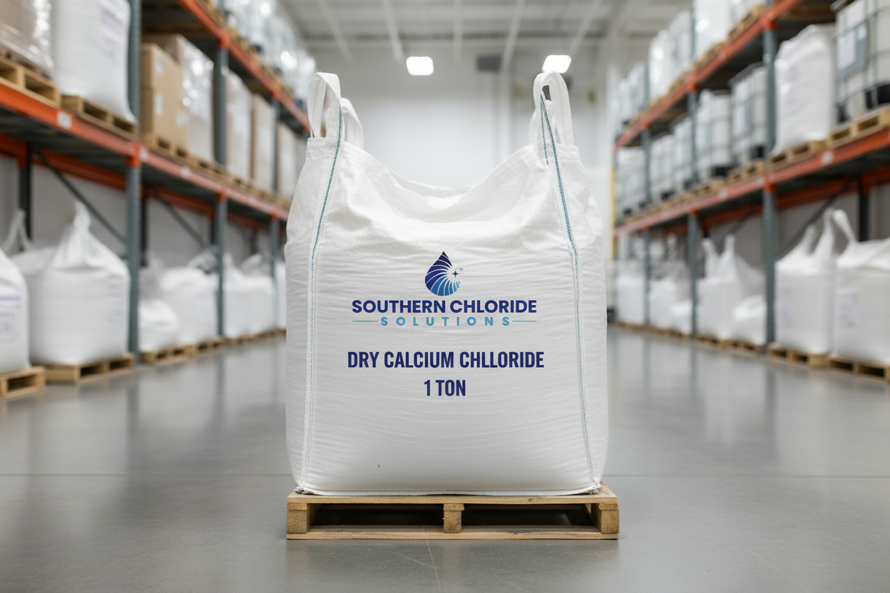 Dry Calcium Chloride Super Sack - 1 Ton