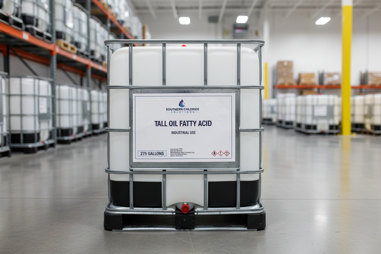 Tall Oil Fatty Acid Tote with Label